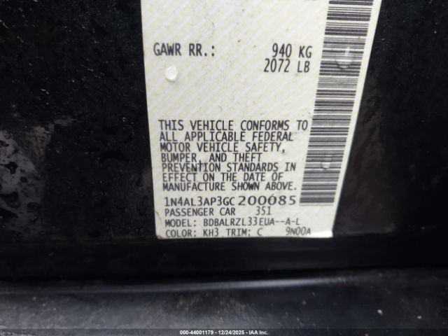 Nissan Altima 2.5 Sl Image 10