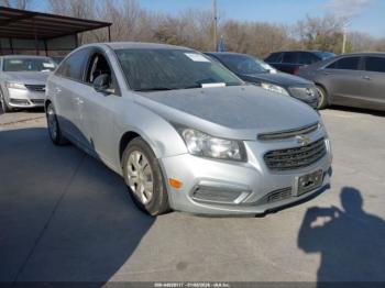  Salvage Chevrolet Cruze