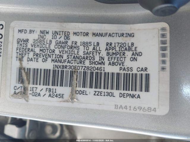 Toyota Corolla Le Image 4