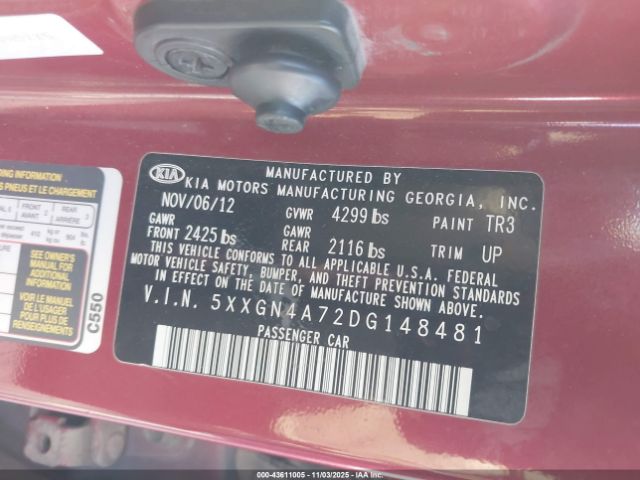 Kia Optima Ex Image 12