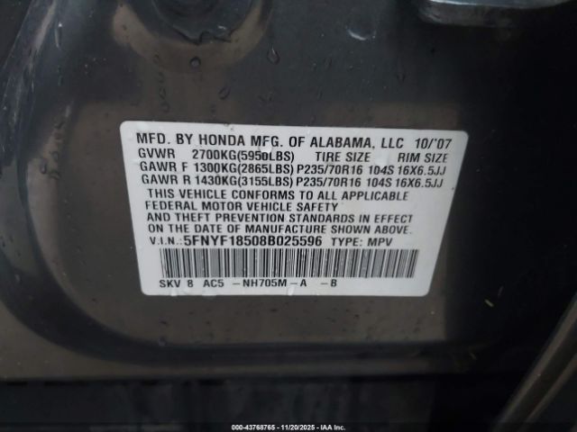 Honda Pilot Ex-l Image 10