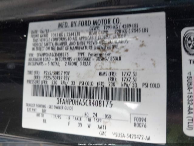 Ford Fusion Se Image 6