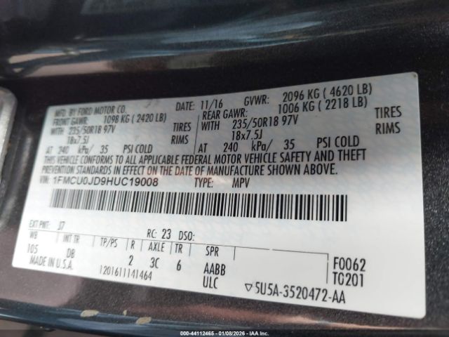 Ford Escape Titanium Image 16