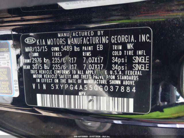 Kia Sorento 3.3l Lx Image 9