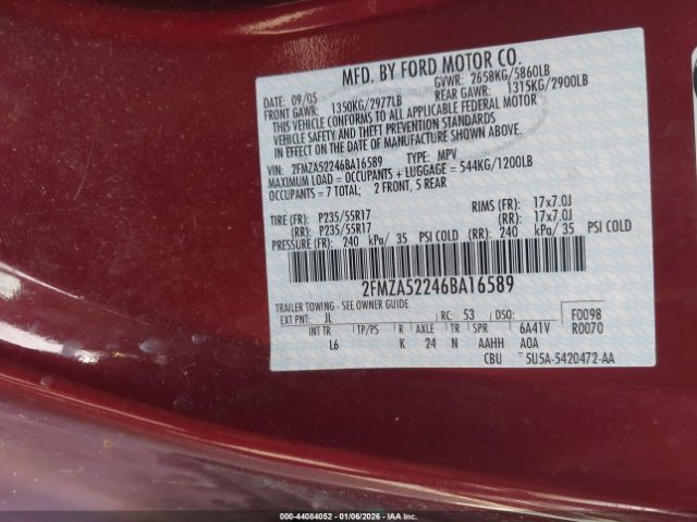 Ford Freestar Sel Image 6