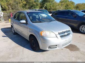  Salvage Chevrolet Aveo