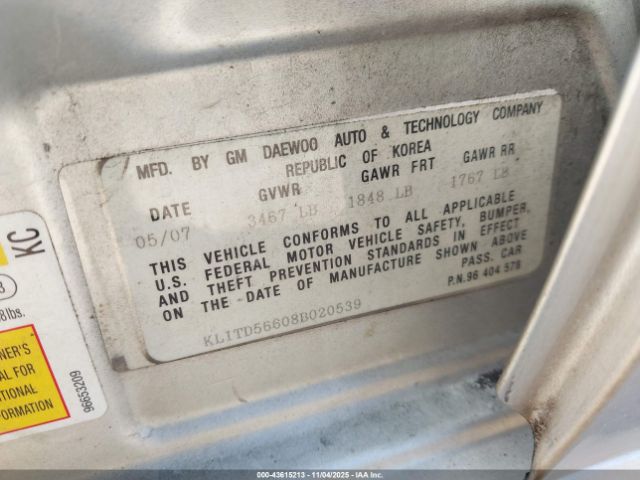 Chevrolet Aveo Ls Image 7